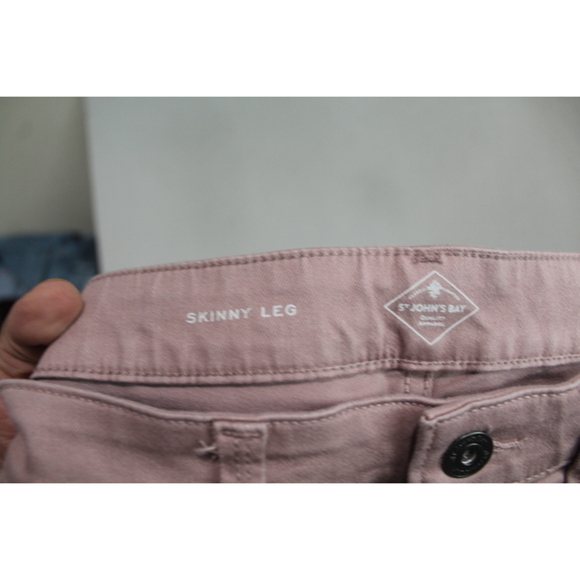 St John Bay Women Jeans Skinny Leg Casual Size 4 - Picture 4 of 10